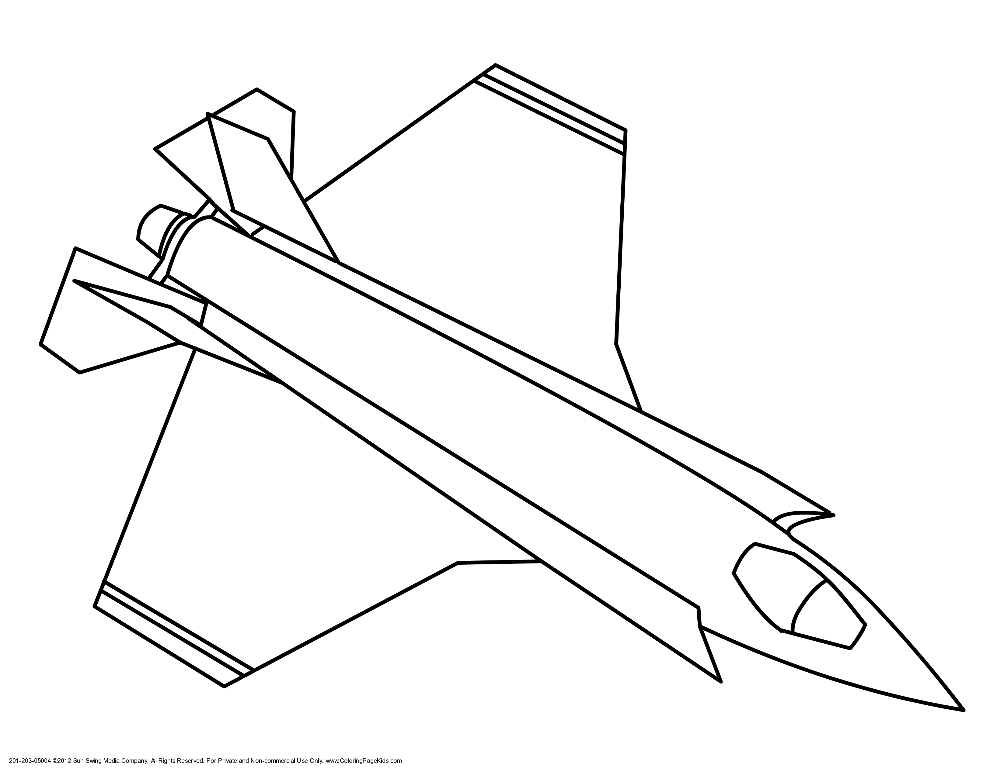 Jet coloring pages to download and print for free