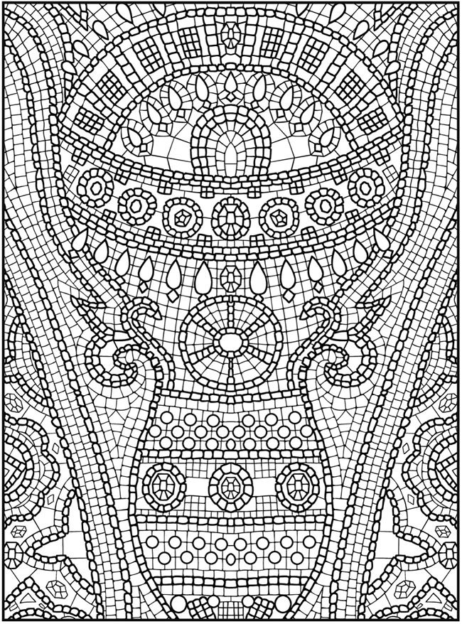 34+ difficult color by number coloring pages for adults online Mosaic coloring pages to download and print for free