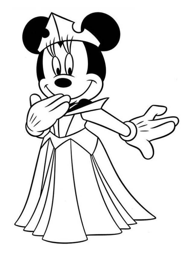 Mickey and minnie mouse coloring pages to download and print for free