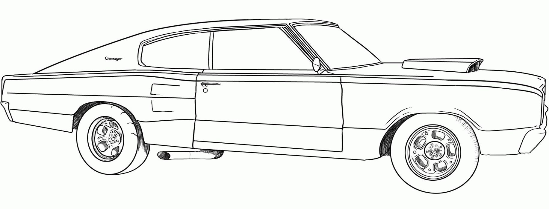 Corvette coloring pages to download and print for free - Coloringtop