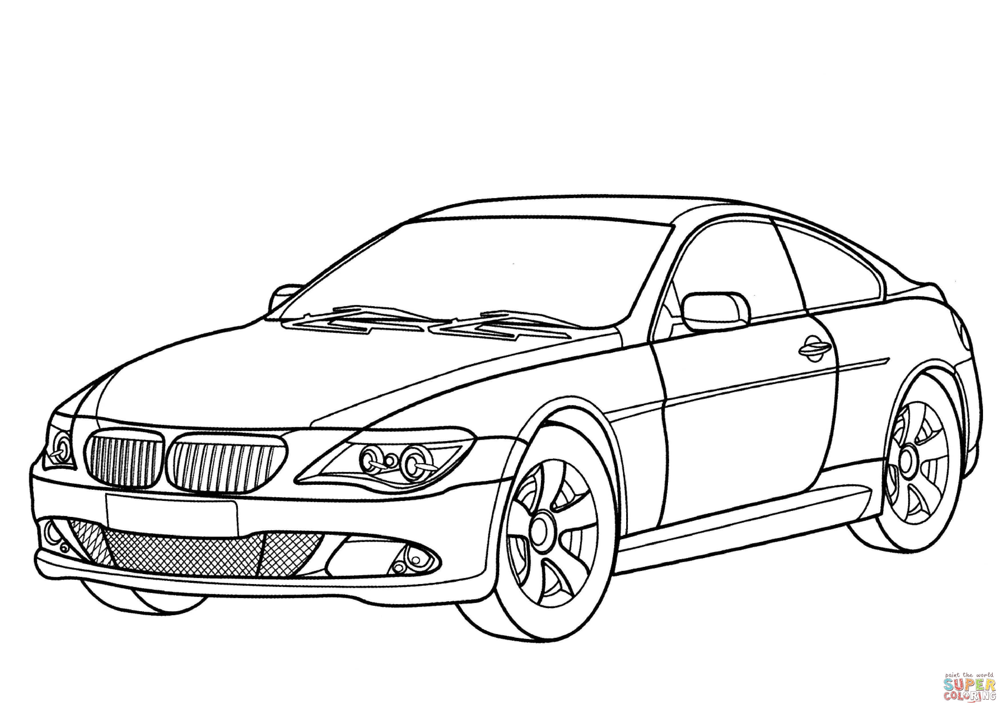Bmw coloring pages to download and print for free