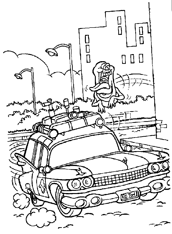 Ghostbusters coloring pages to download and print for free