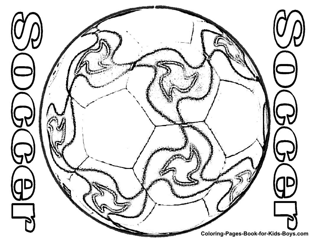 Soccer ball coloring pages download and print for free