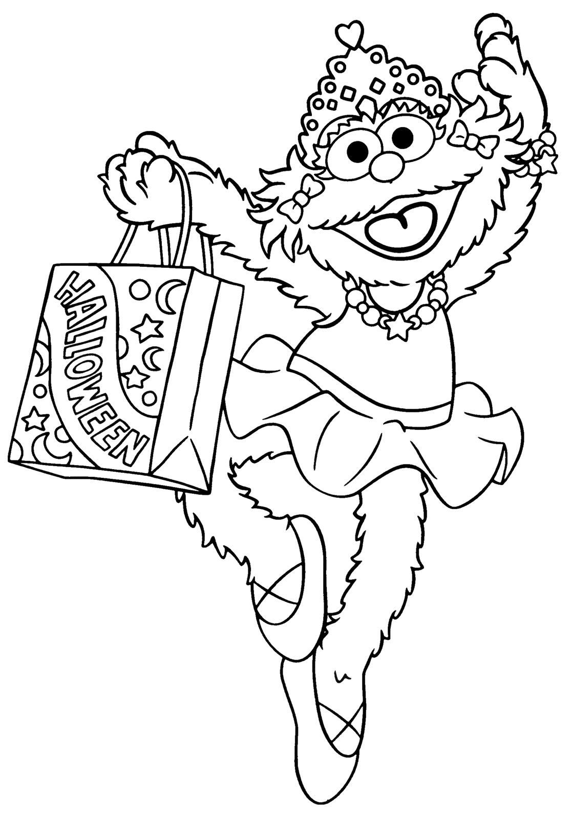 Sesame street coloring pages to download and print for free