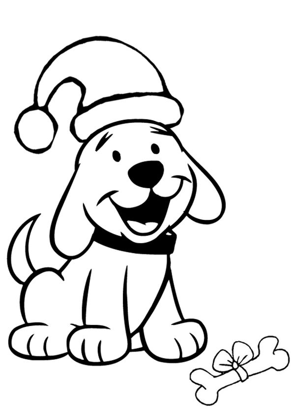 Cute animal christmas coloring pages download and print for free