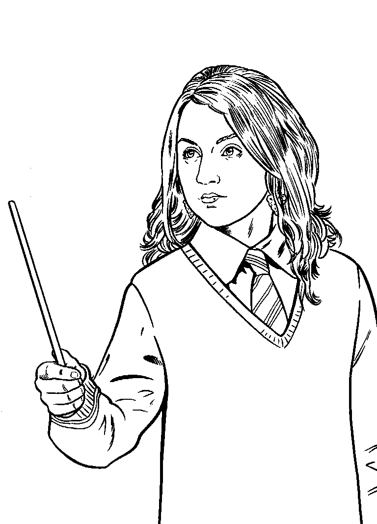 Harry potter coloring pages to download and print for free