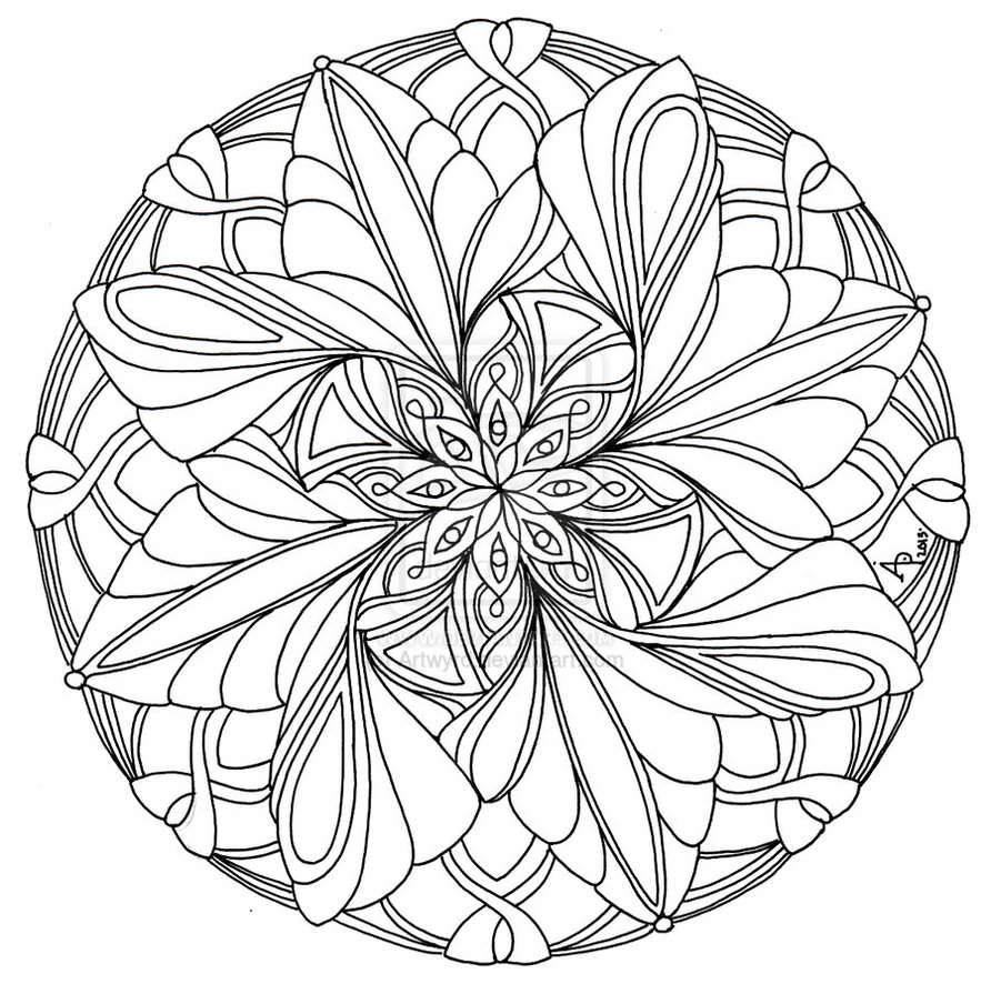 Mandala coloring pages to download and print for free