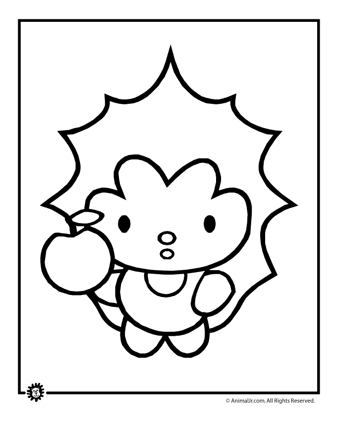 Anime animals coloring pages download and print for free