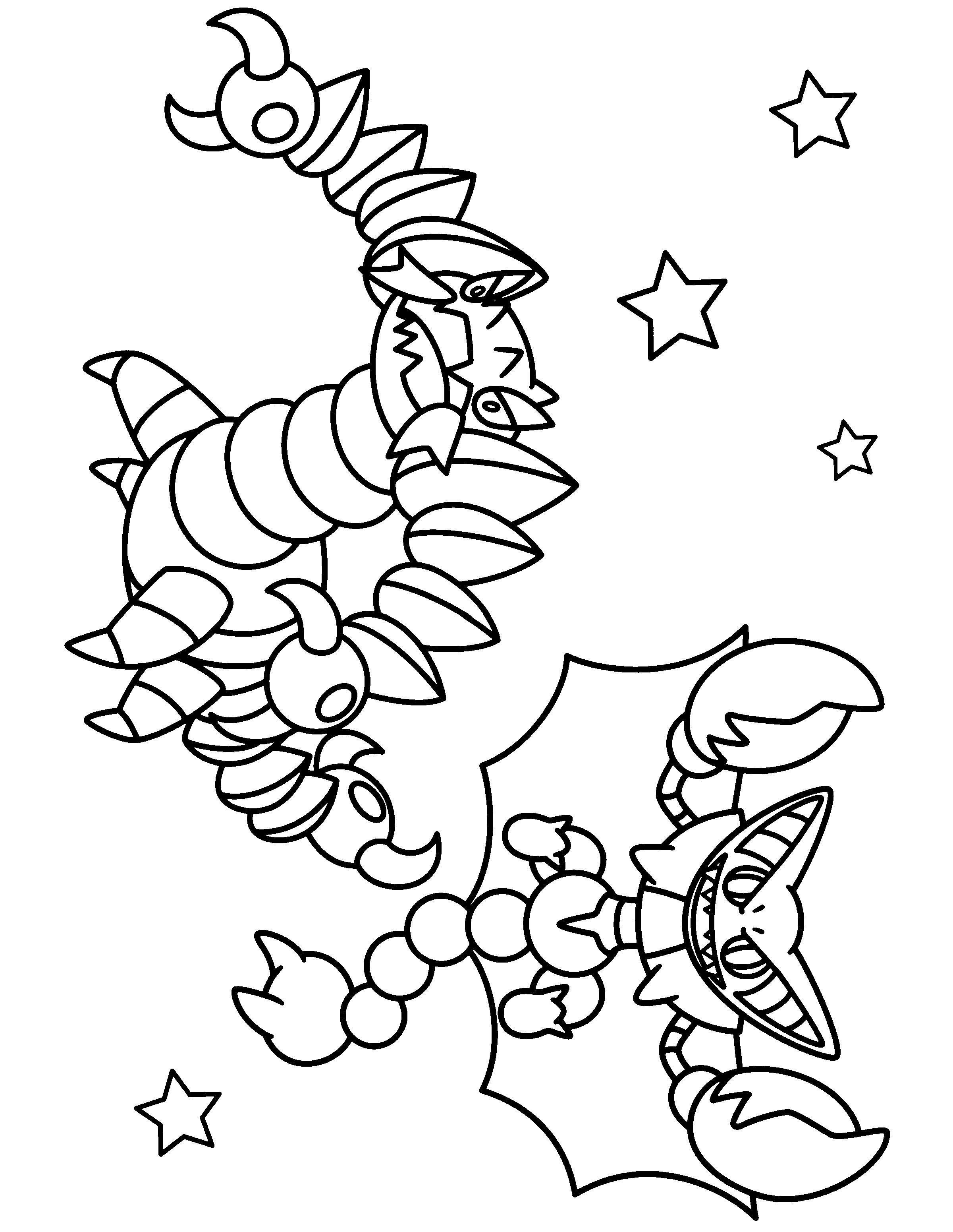 Grotle pokemon coloring pages download and print for free