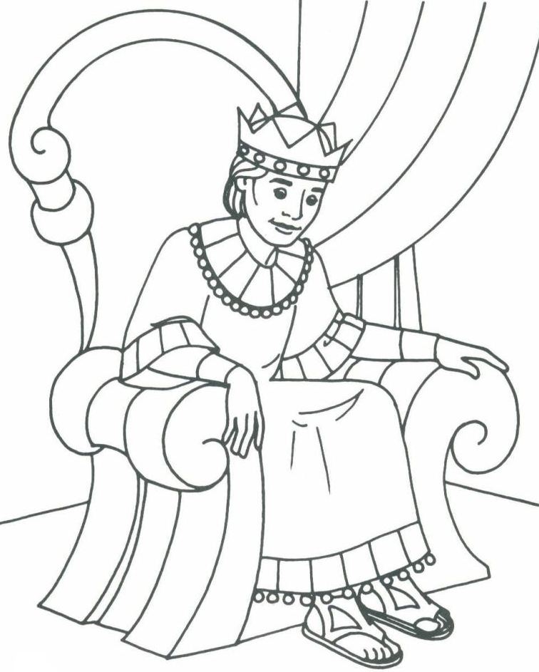 King Coloring Pages To Download And Print For Free