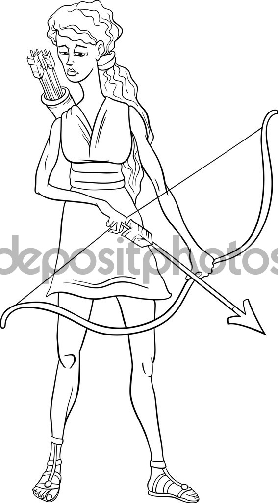 Artemis Coloring Pages Download And Print For Free