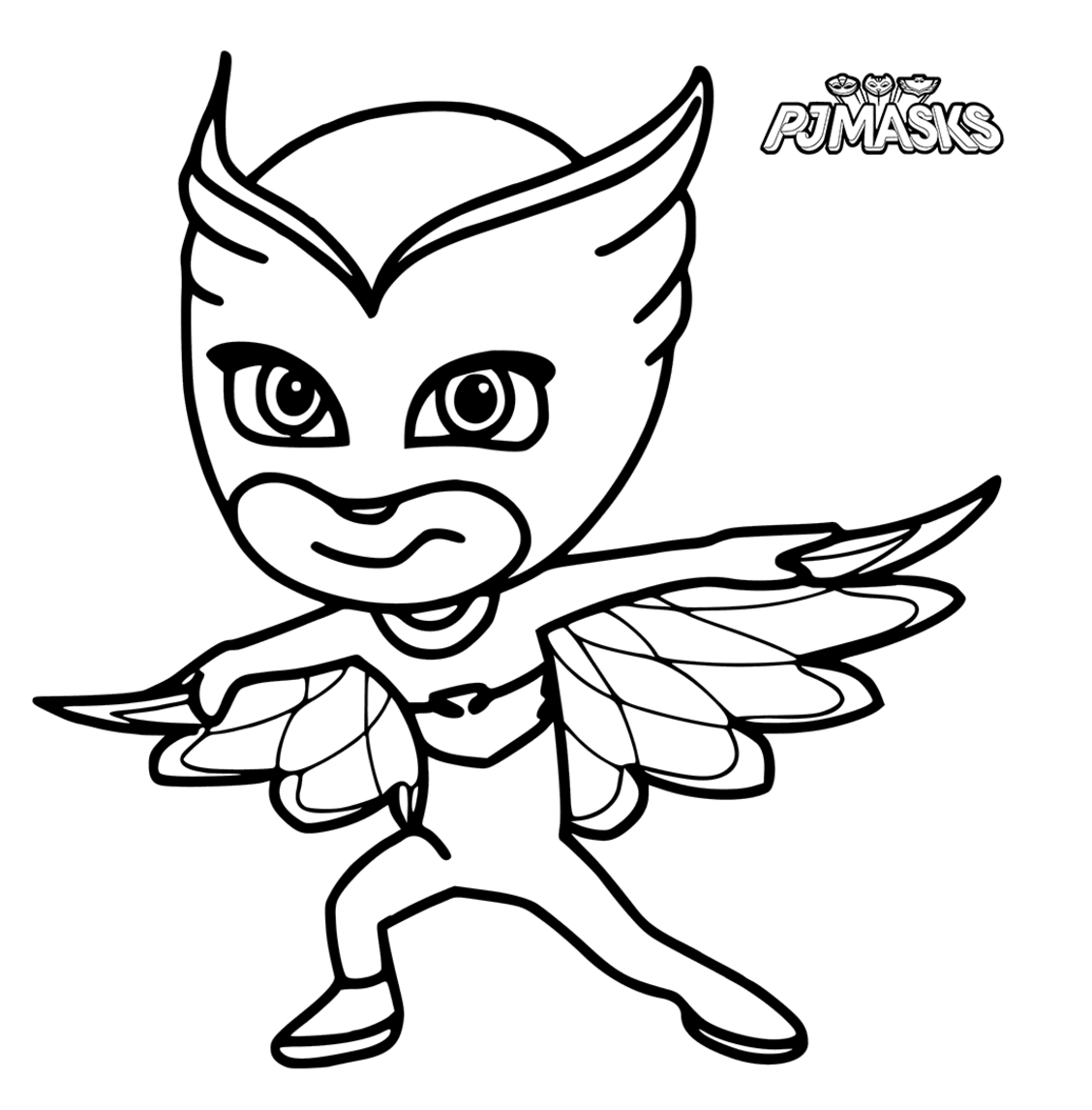 PJ Masks coloring pages