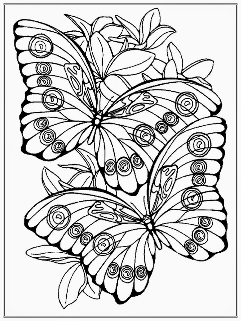 Anti stress coloring pages for girls to download and print ...