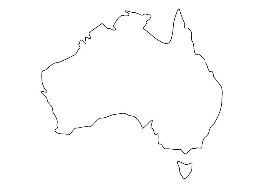Australia Coloring Pages Printable