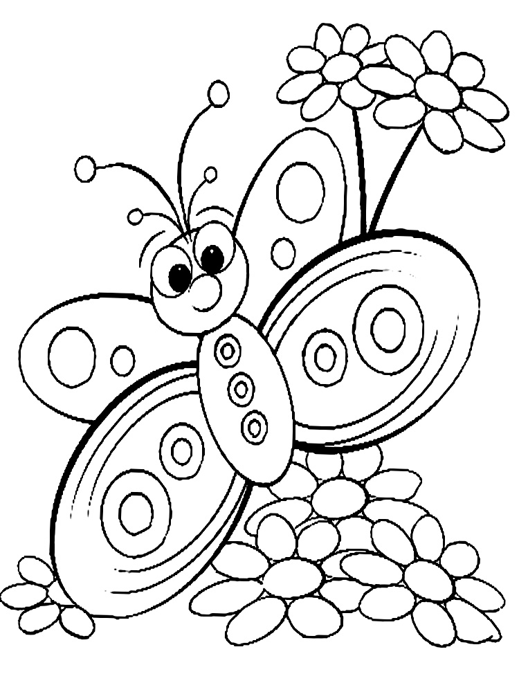 20+ Butterfly Coloring Printouts Free Coloring Pages