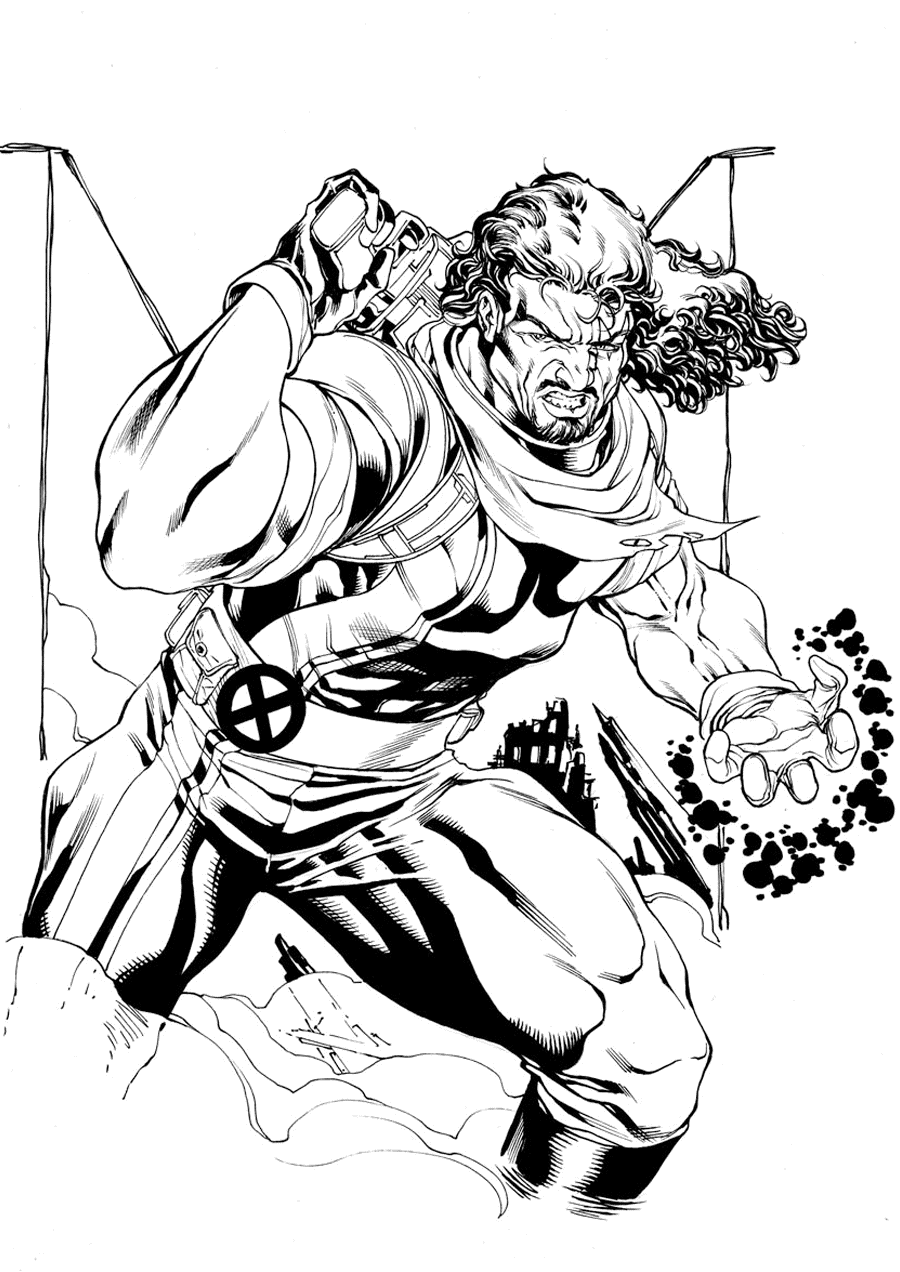 X-men coloring pages to download and print for free