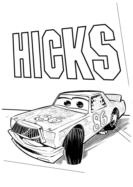 Cars 3 coloring pages to download and print for free