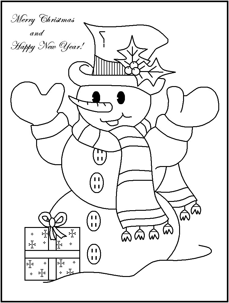 coloring-pages-snowman-to-download-and-print-for-free