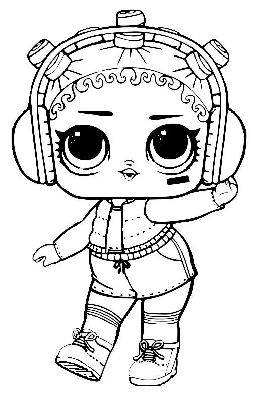 LOL Surprise coloring pages to download and print for free