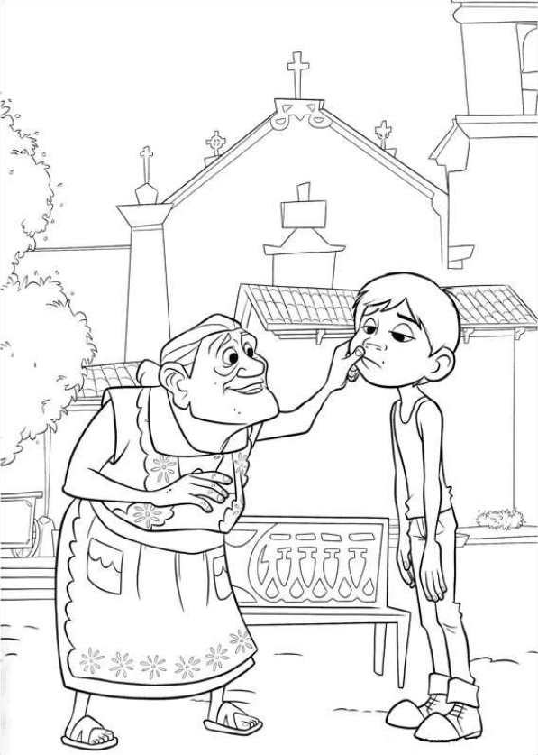 Coco coloring pages to download and print for free