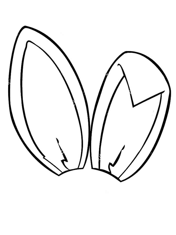 Ear coloring pages to download and print for free