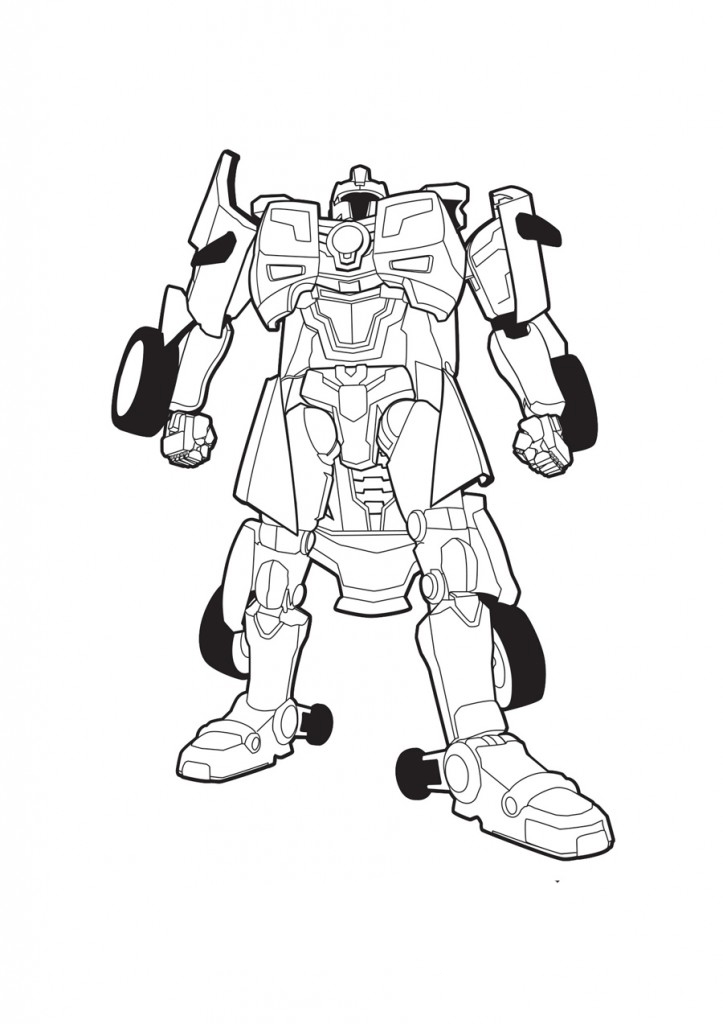 Tobot coloring pages to download and print for free