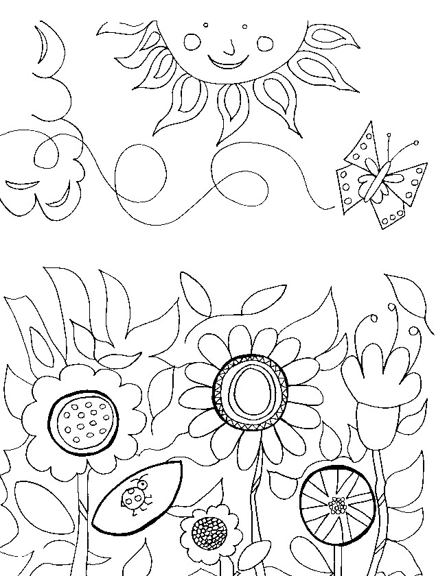 Gardening coloring pages to download and print for free