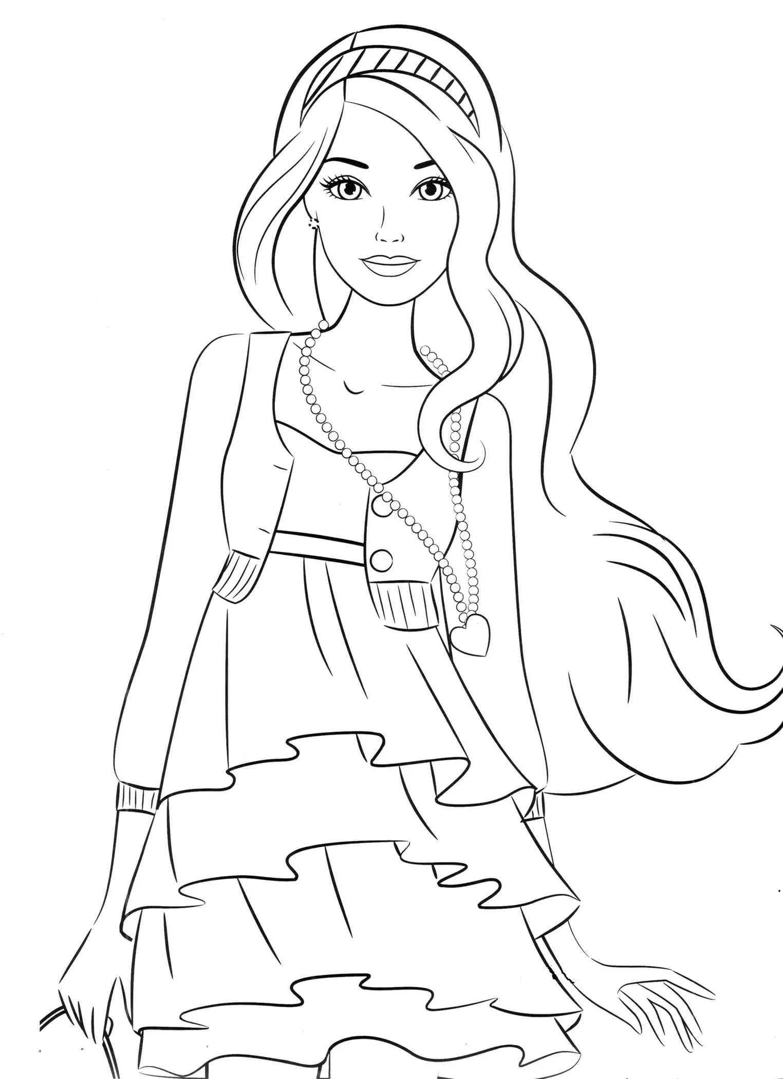 Coloring pages for 8,9,10 year old girls to download and print for free