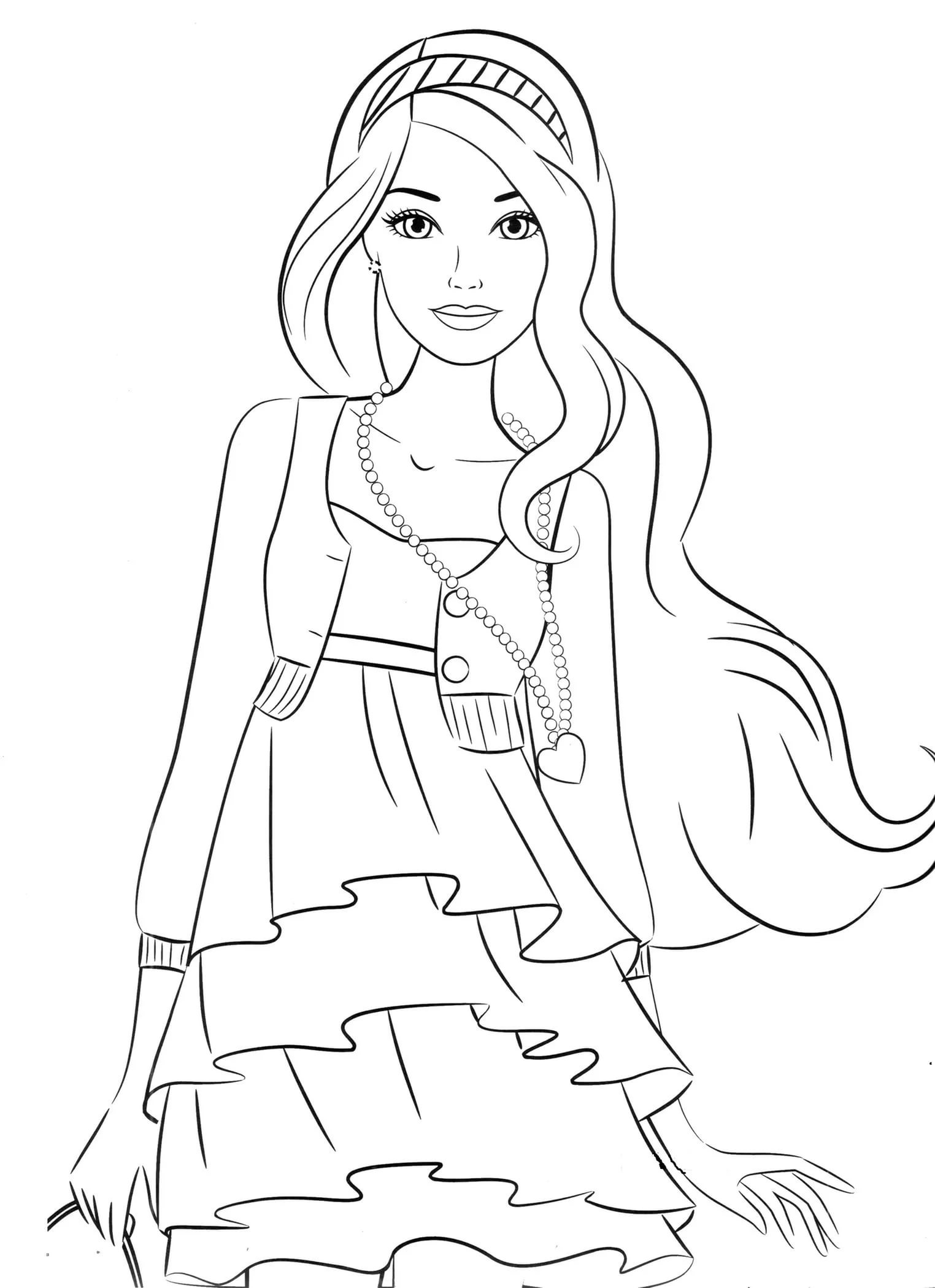 Cartoon Coloring Pages For 10 Year Olds with simple drawing