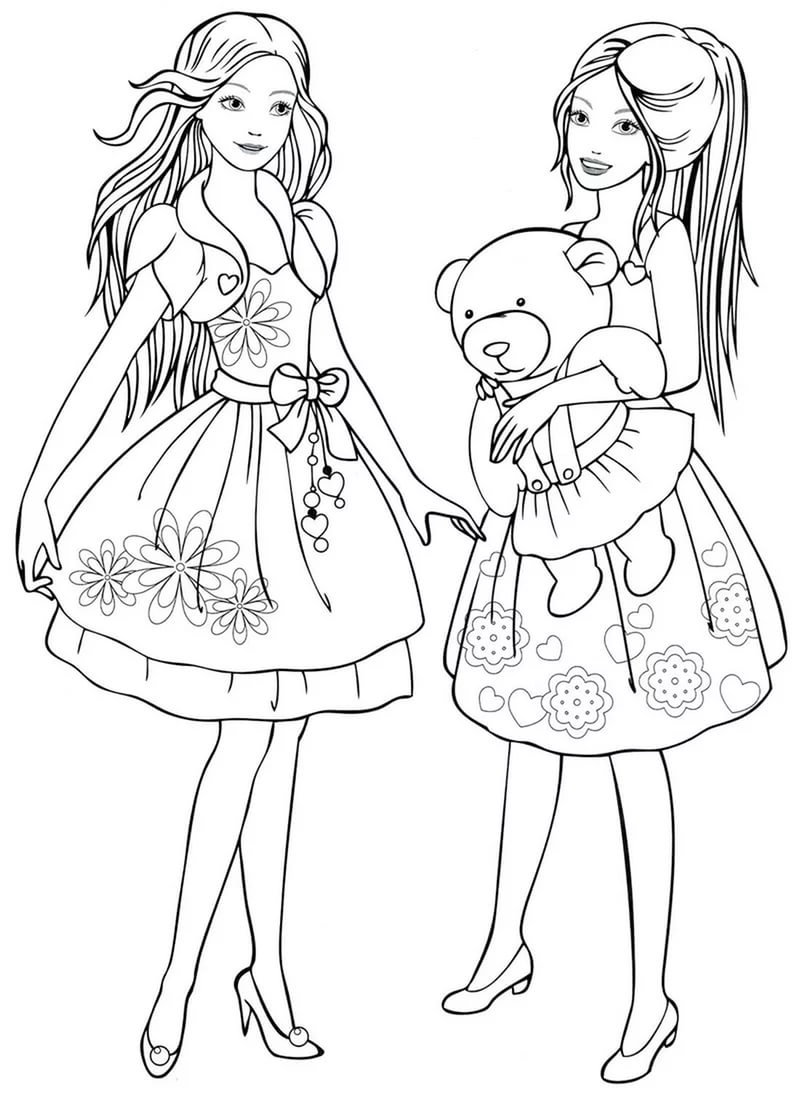 Coloring pages for 8910year old girls to download and