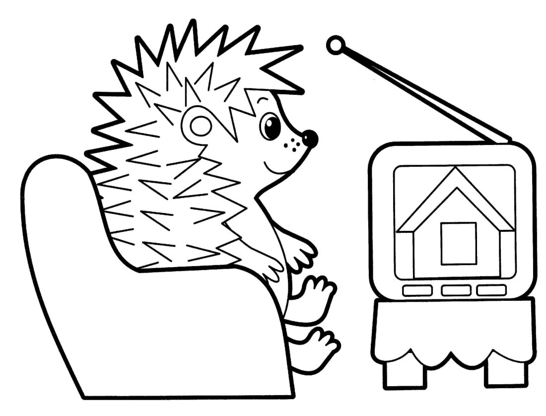 TV coloring pages to download and print for free
