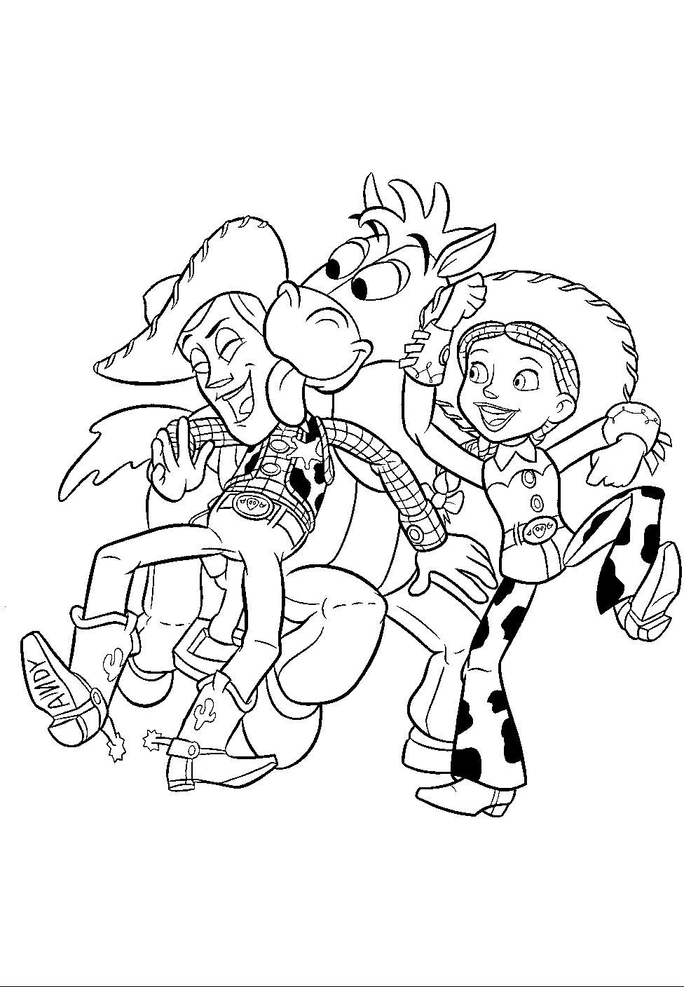 Jessie coloring pages to download and print for free