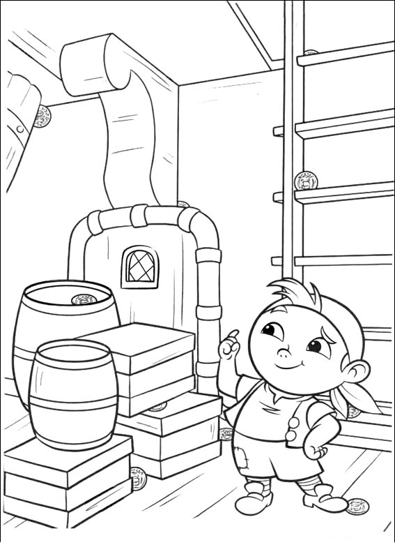 Jake And The Neverland Pirates Coloring Pages Pdf - jake-never-land