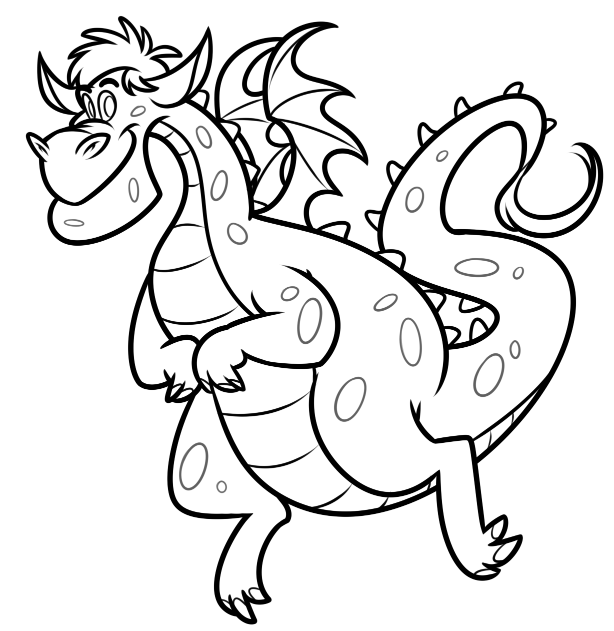 Petes Dragon Coloring pages to download and print for free