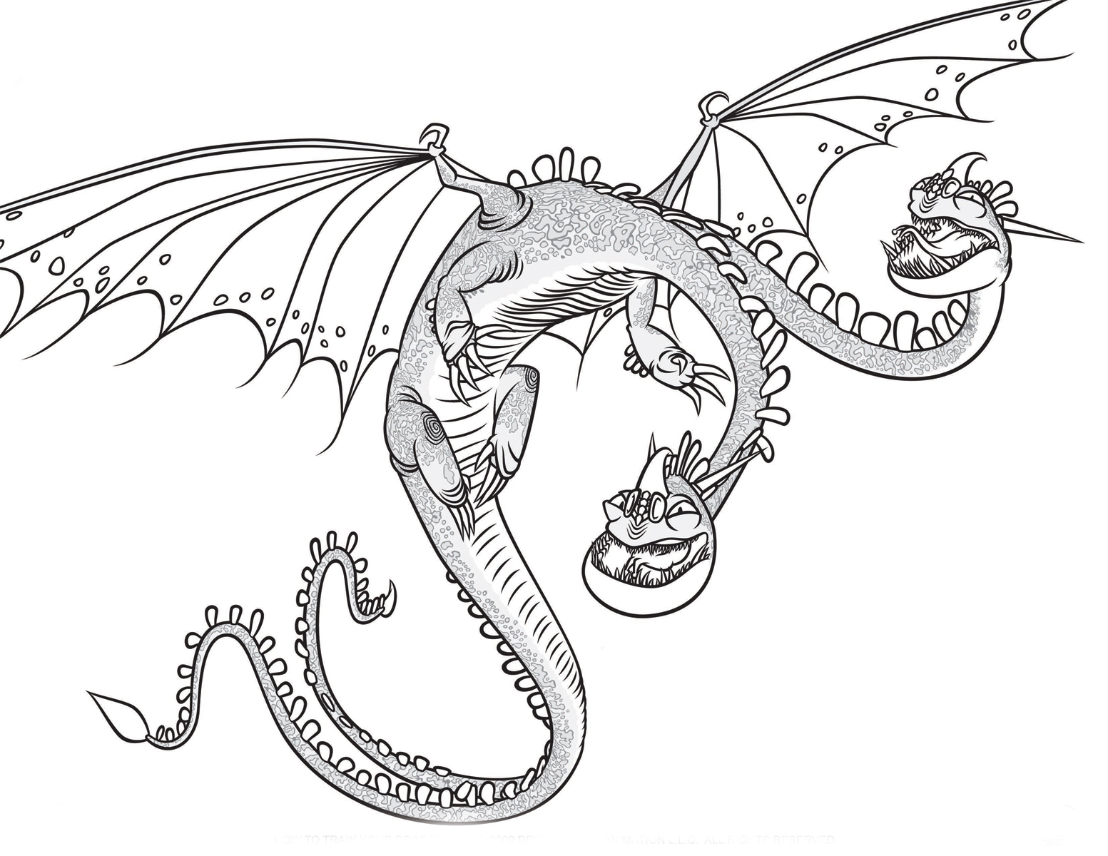 How to Train Your Dragon coloring pages to download and ...