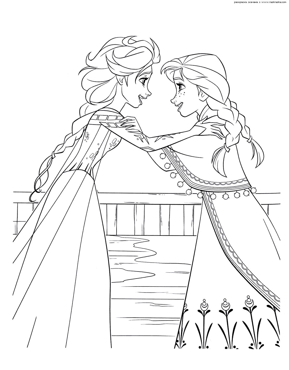 frozen coloring pages animated film characters elsa