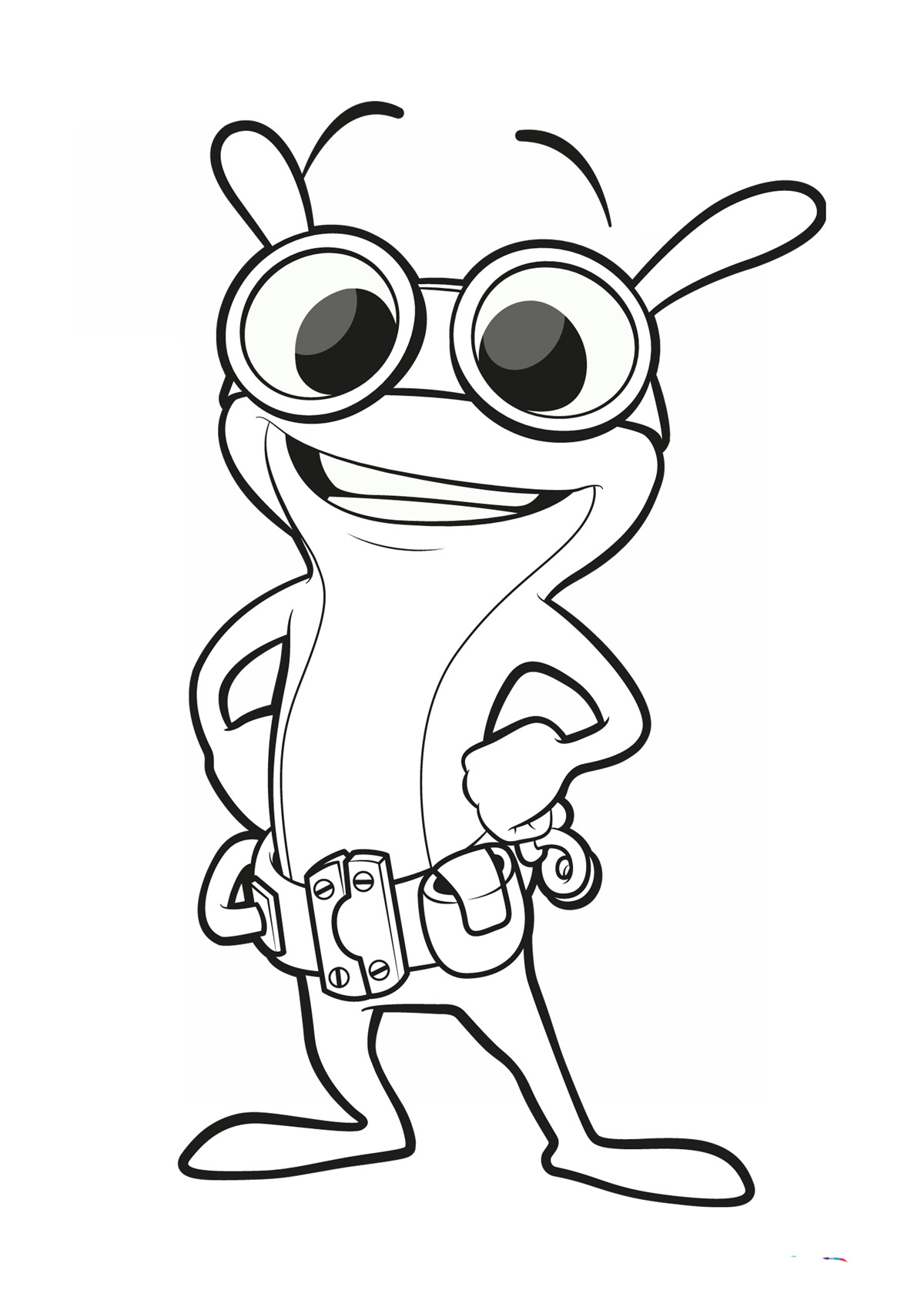 Kate and MimMim coloring pages to download and print for free