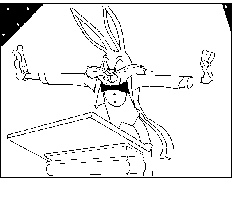 Bugs Bunny Coloring Pages to download and print for free