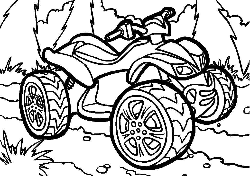ATV coloring pages to download and print for free
