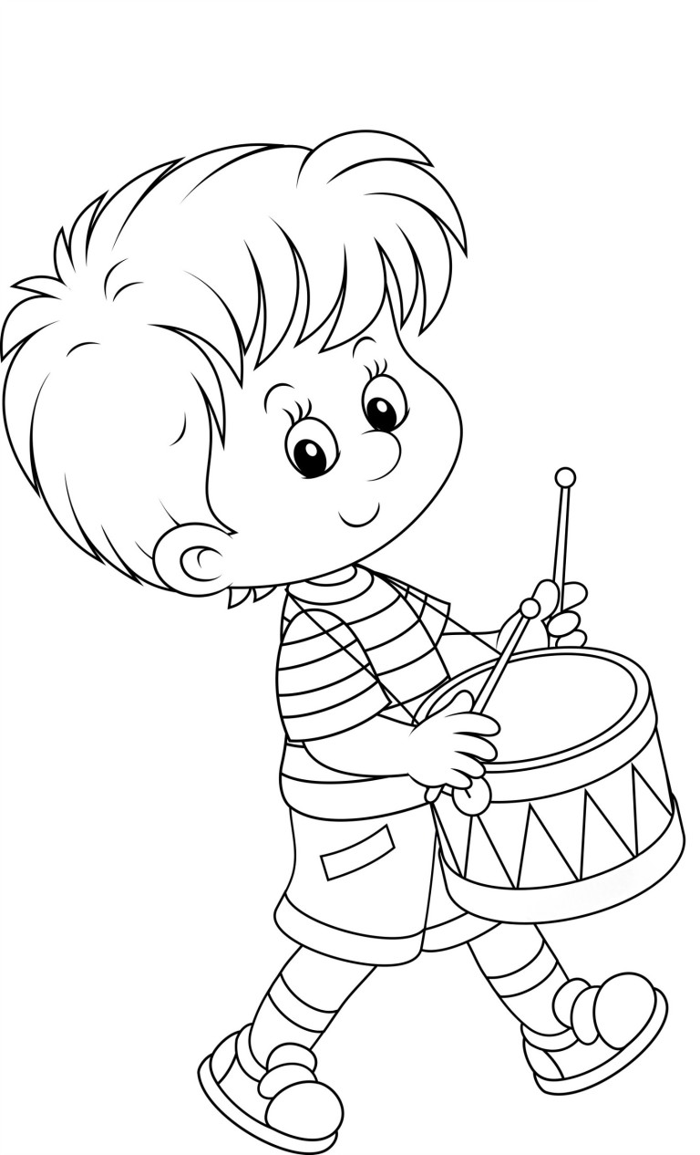 Boy coloring pages to download and print for free