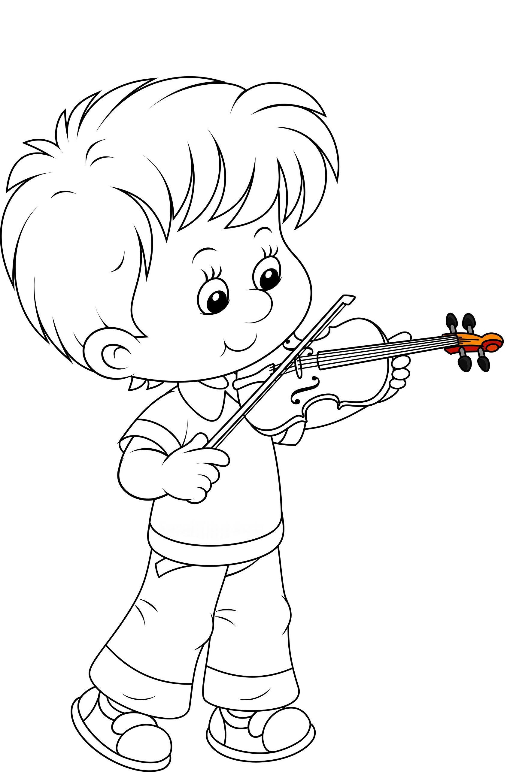 Boy coloring pages to download and print for free