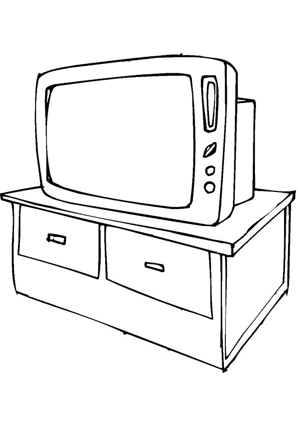 coloring pages couch - photo #26
