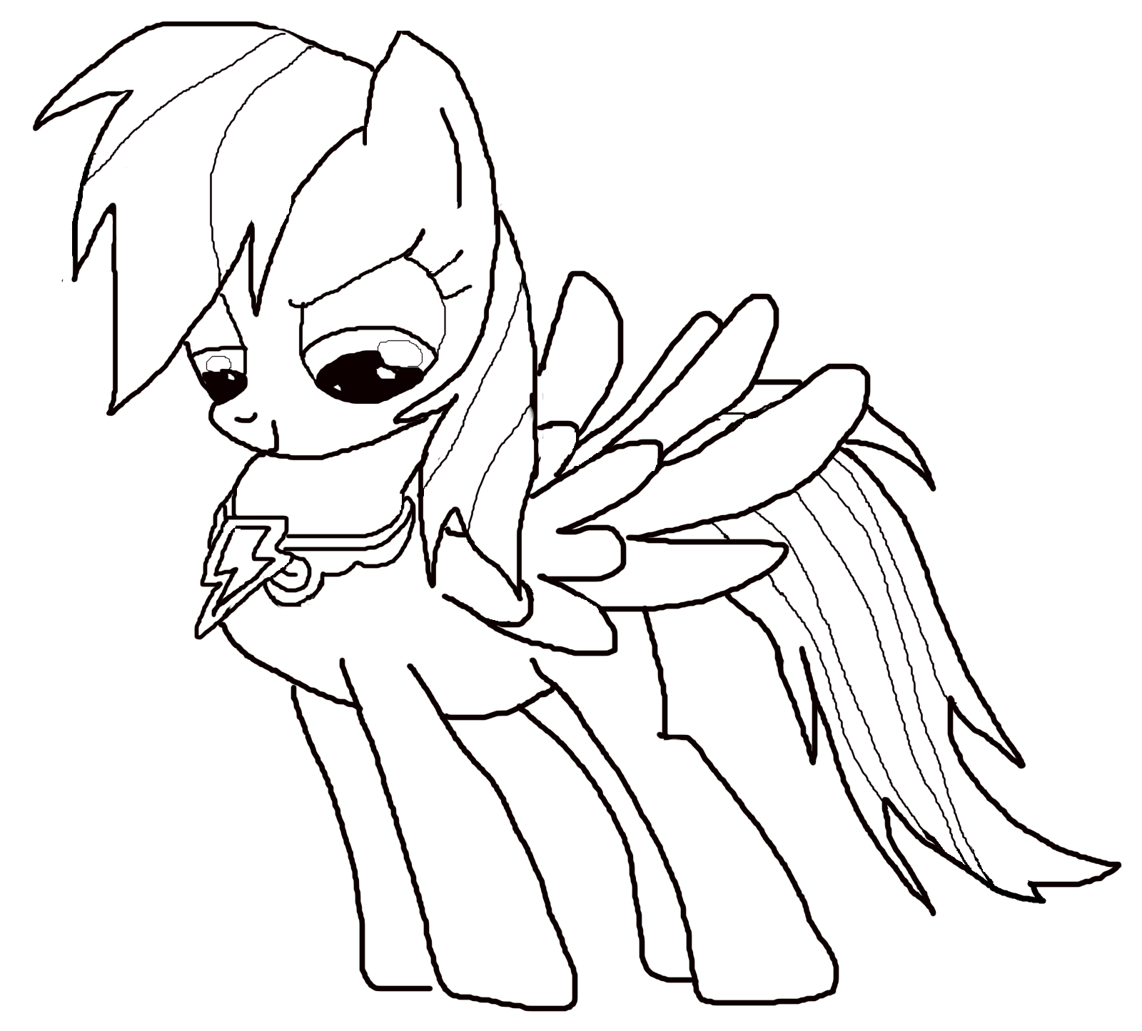 My Little Pony coloring pages for girls print for free or download