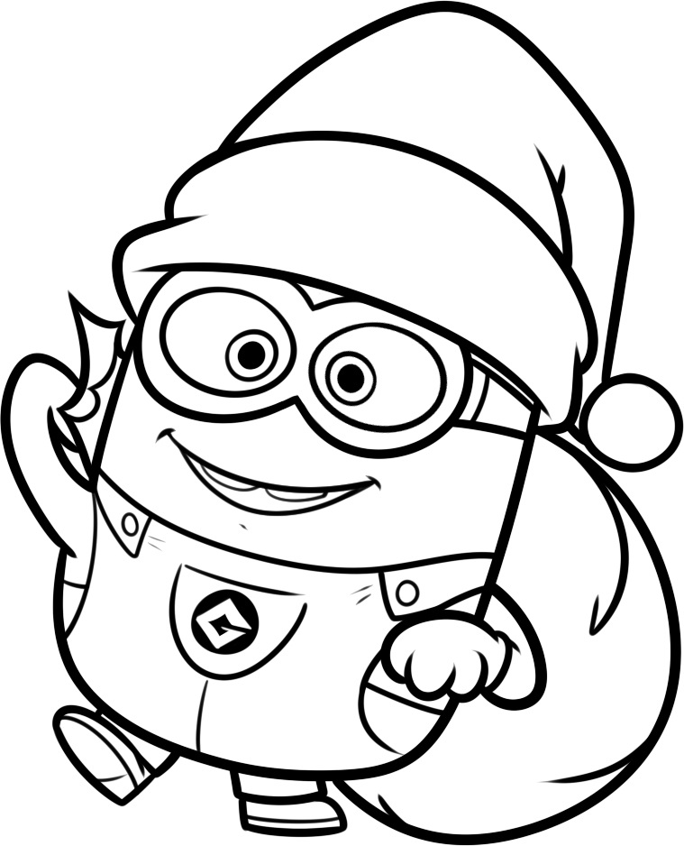 To print minion coloring pages from “Despicable Me” for free