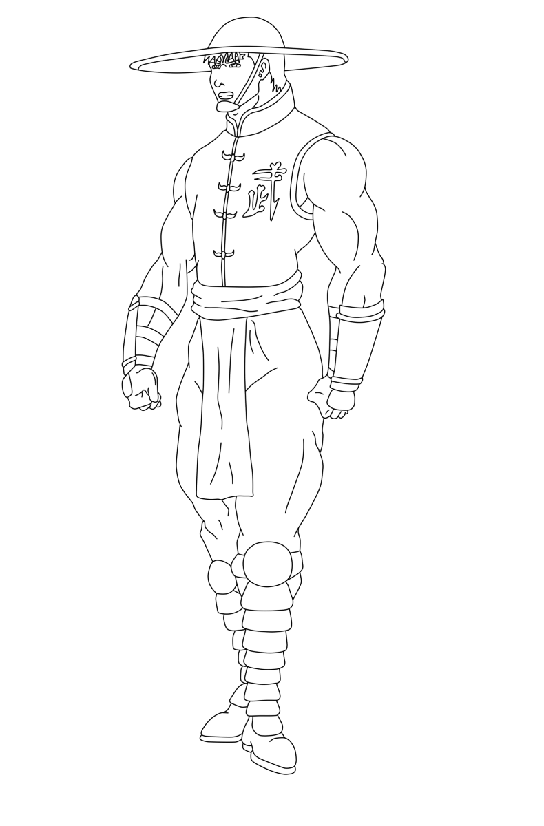 Mortal Kombat coloring pages to download and print for free