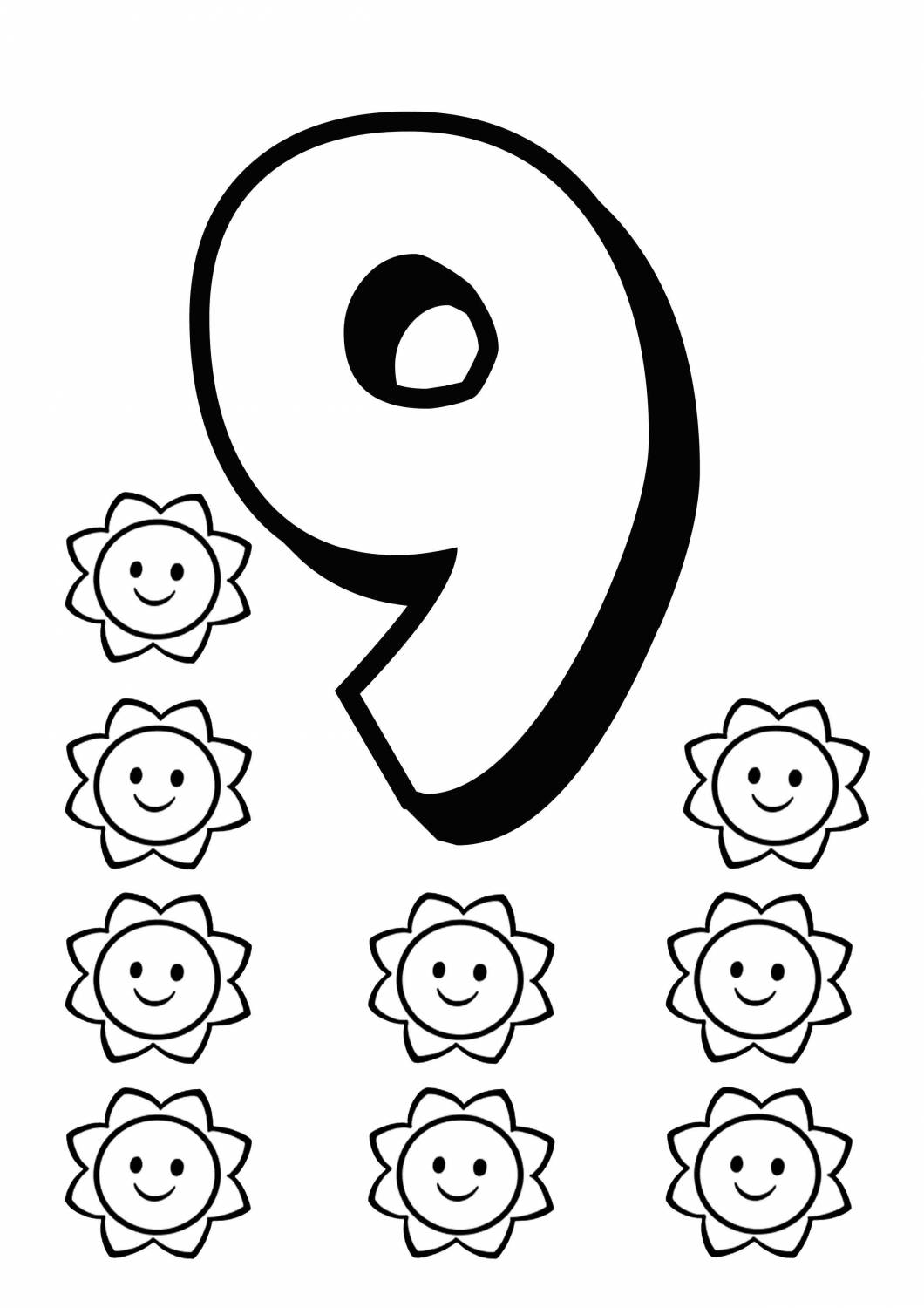 Number Coloring Pages For Toddlers Pdf : We also have math coloring