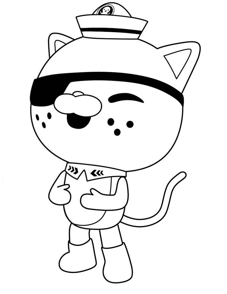 Octonauts coloring pages to download and print for free