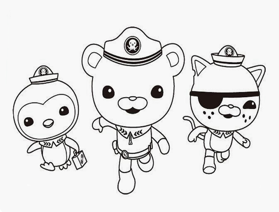 Octonauts coloring pages to download and print for free