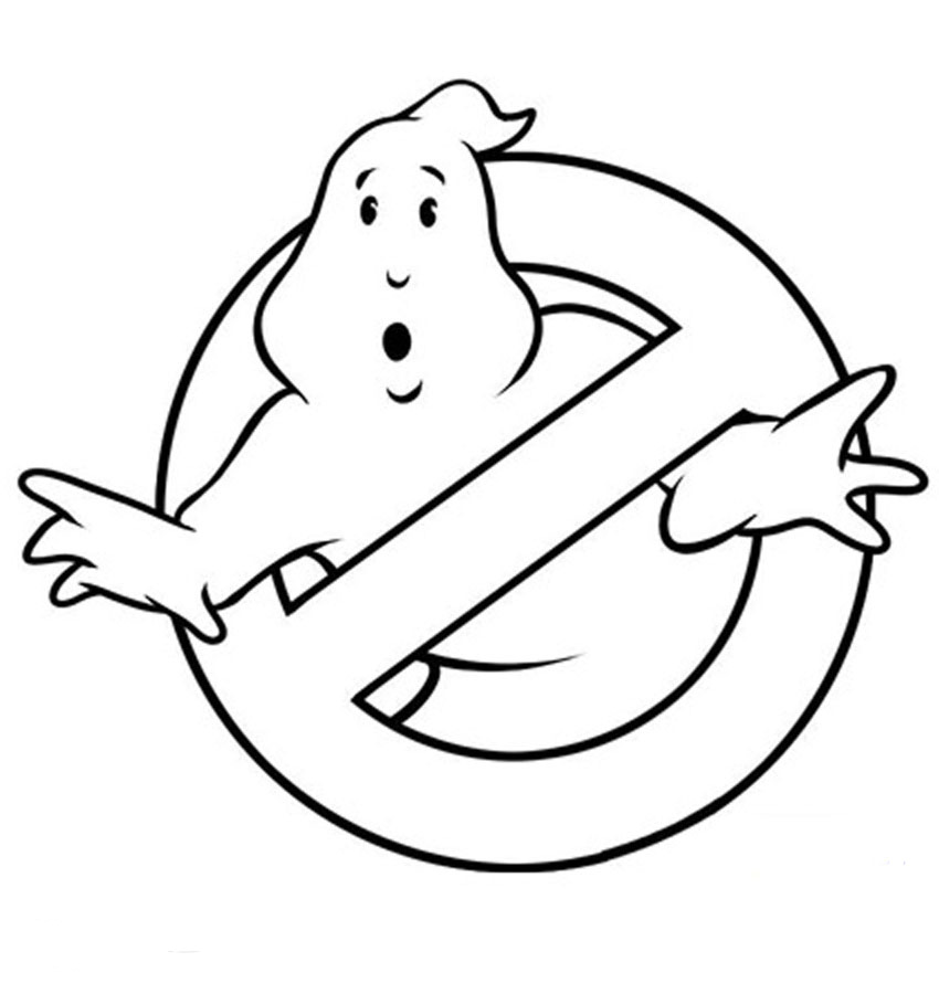Ghost Buster Coloring Pages