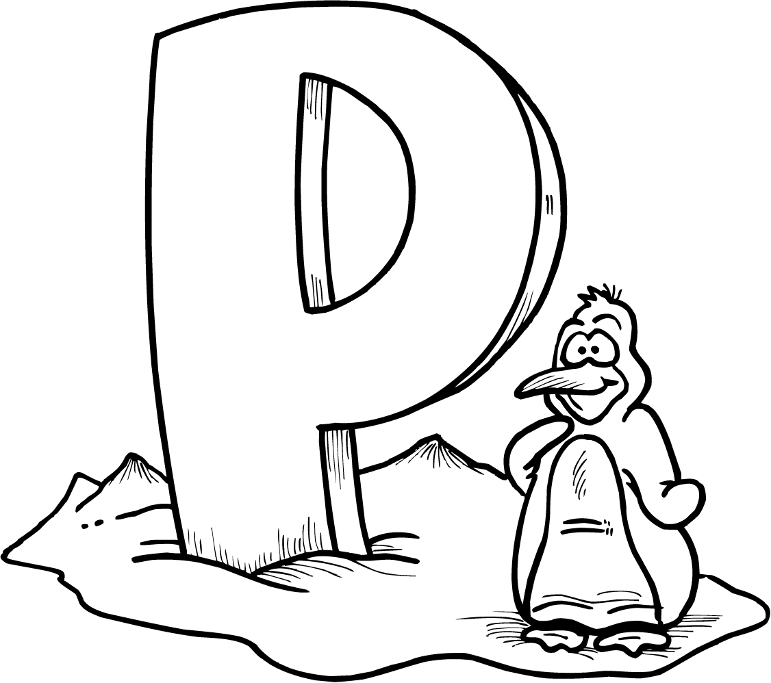 Penguins coloring pages to download and print for free